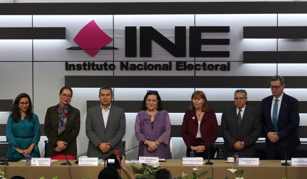 guadalupe taddei zavala, consejera presidenta del instituto nacional electoral (ine)