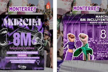 marcha 8m 2026 en mexico horarios rutas y puntos de reunion en monterrey puebla y guadalajara