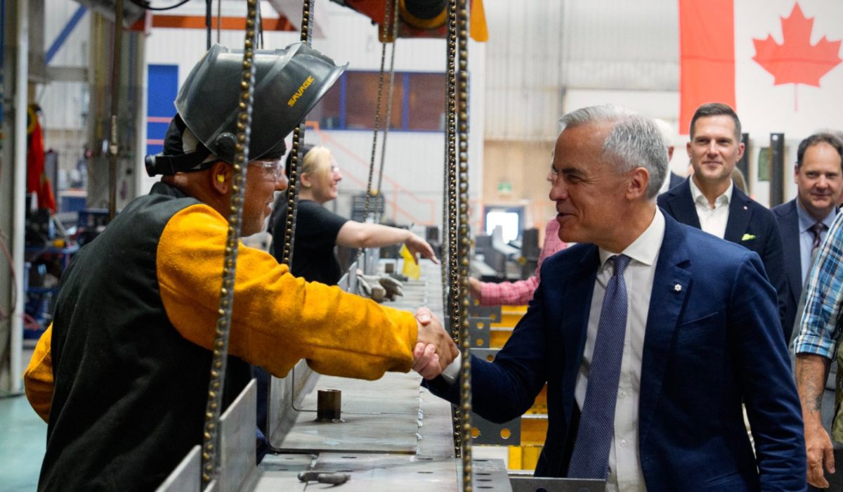 el primer ministro canadiense, mark carney