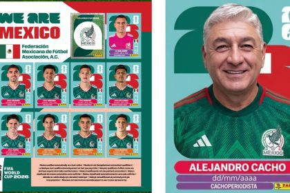 estampita de panini mundial 2026