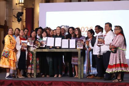Sheinbaum inicia consulta nacional para crear la Ley General de Derechos de los Pueblos Indígenas y Afromexicanos. FOTO: GRACIELA LÓPEZ/CUARTOSCURO.COM