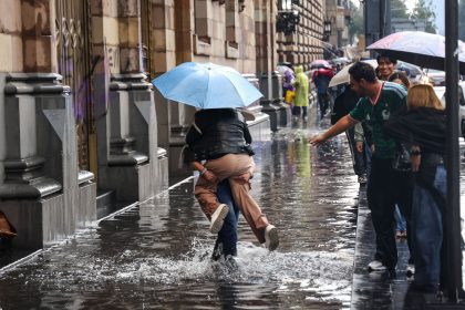 lluvia centro histórico