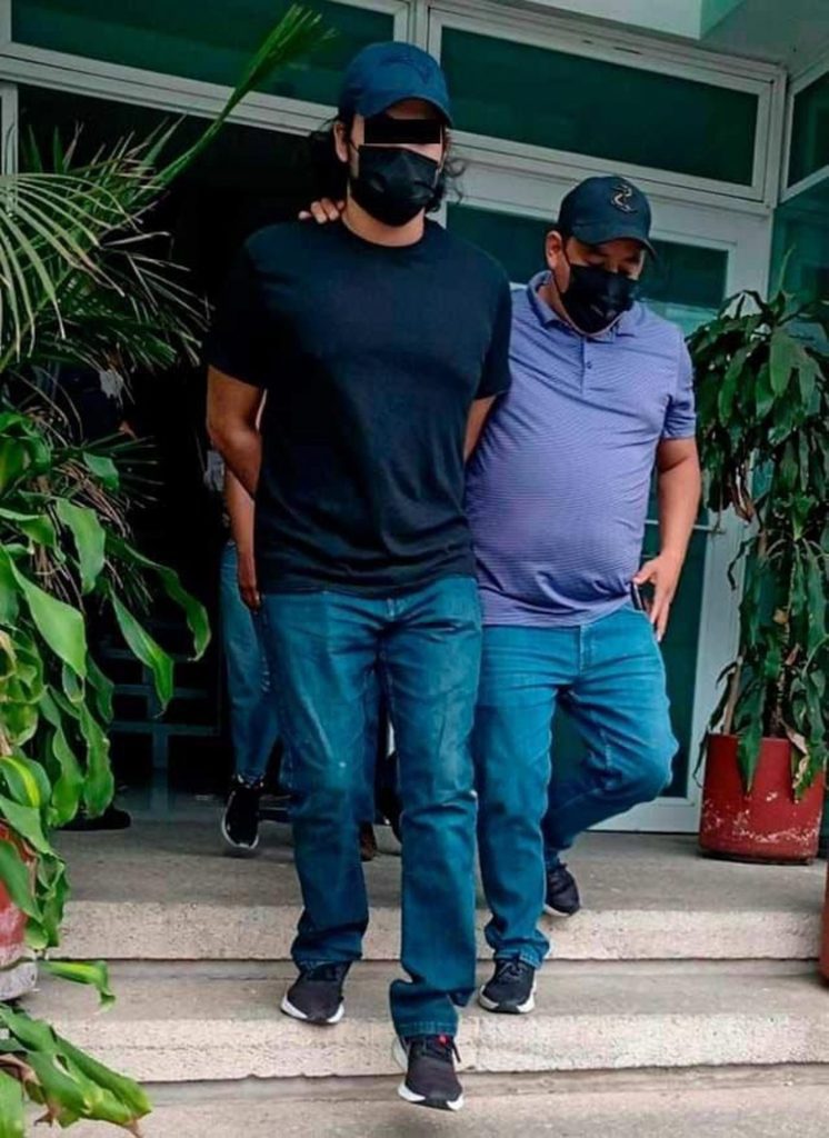 detención de marlon botas, presunto feminicida