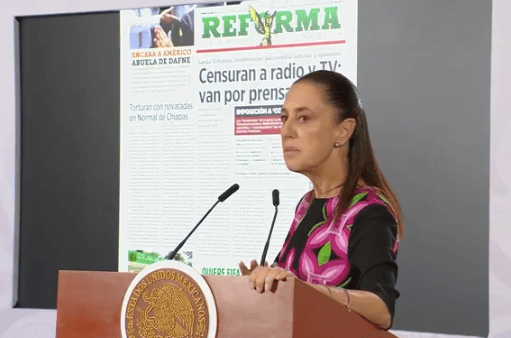 no hay censura ni habrá censura, sheinbaum pardo
