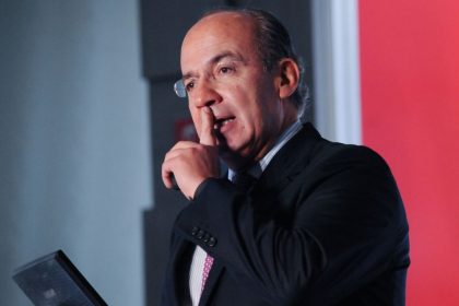 Felipe Calderón expresidente de México. | FOTO: DIEGO SIMÓN SÁNCHEZ /CUARTOSCURO.COM