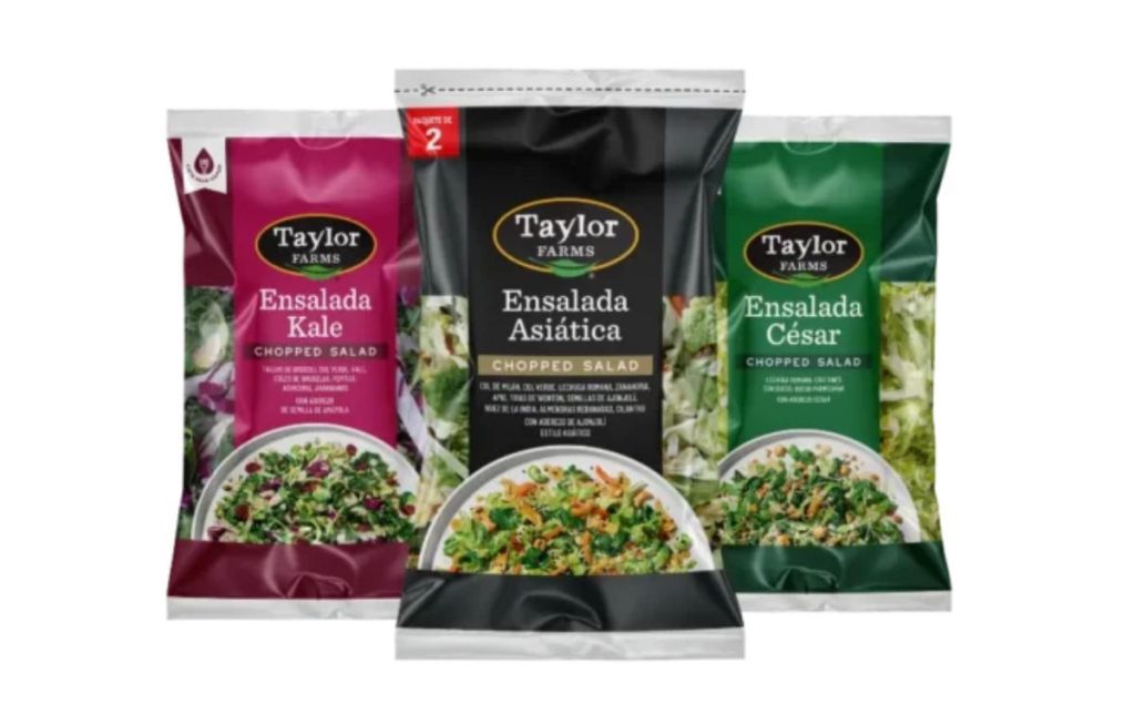Bolsas de lechuga Taylor Farms