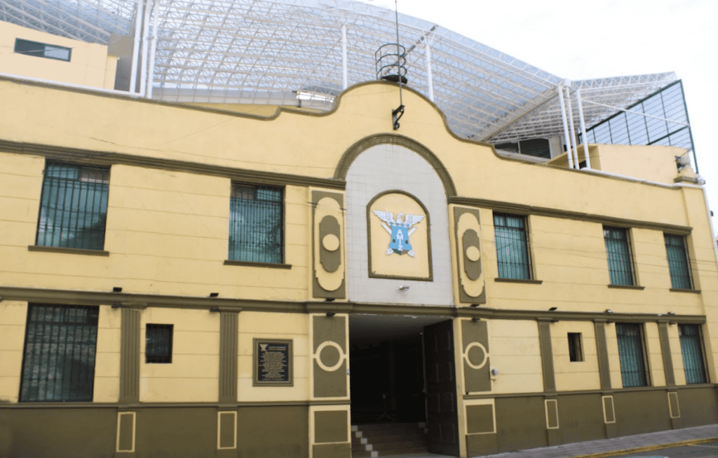 Fachada de la Academia Militar Ignacio Zaragoza. Foto: Google Street View