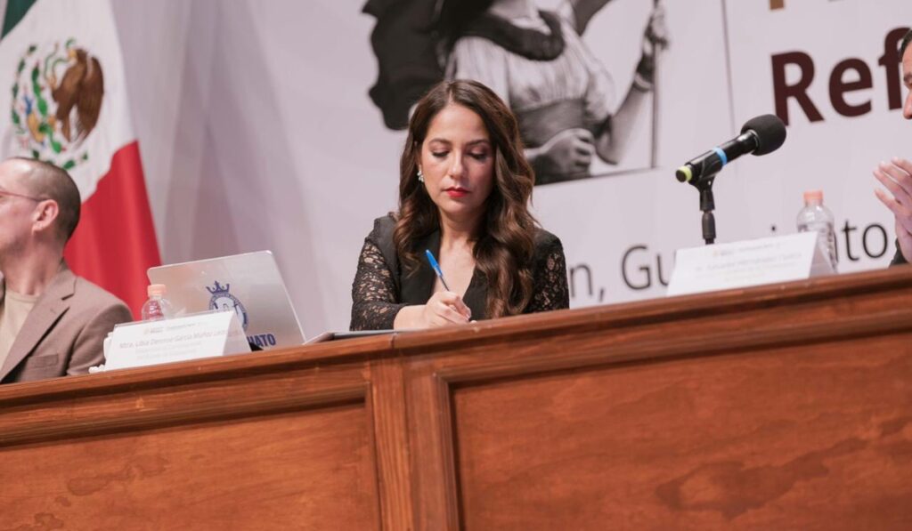 Dennise García Muñoz, gobernadora de Guanatuajo