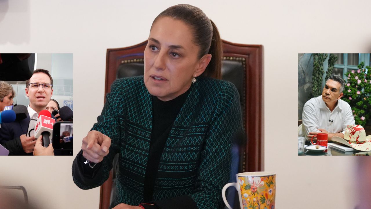 Claudia Sheinbaum Pardo, Ricardo Anaya, Alejandro Moreno