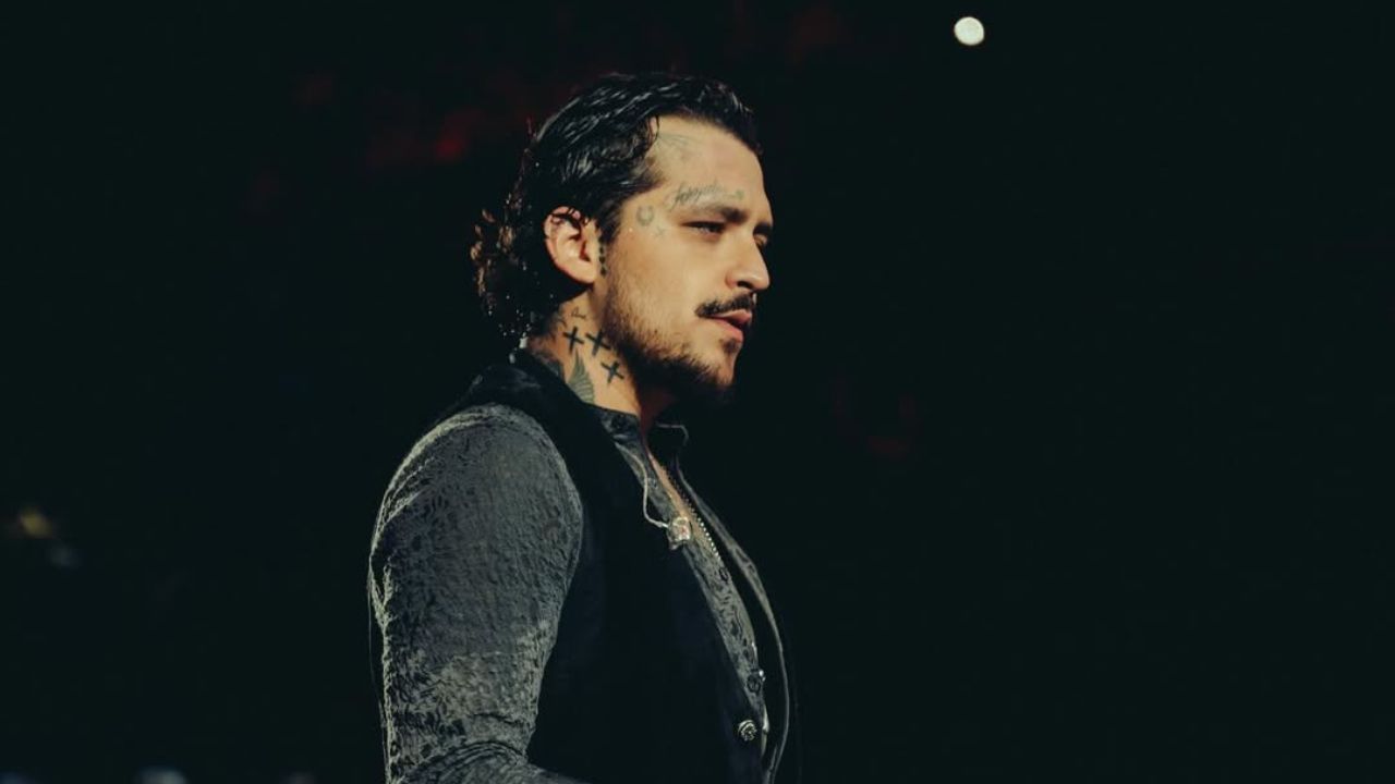 Cantante mexicano Christian Nodal en concierto