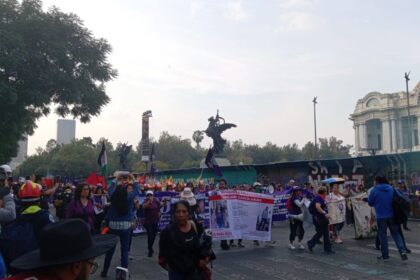 Marcha del 25N en la CDMX