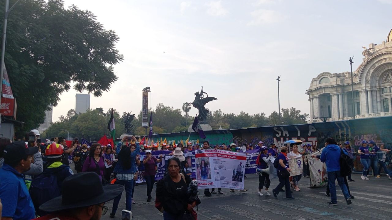 Marcha del 25N en la CDMX