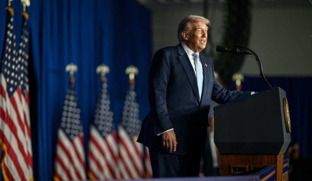 Donald Trump, presidente de EU