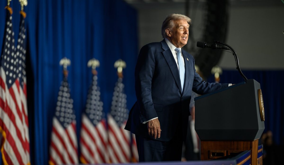 Donald Trump, presidente de EU