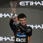 El piloto de McLaren Lando Norris durante el GP de Abu Dabi, Emiratos Árabes. EFE/EPA/Andrej ISAKOVIC