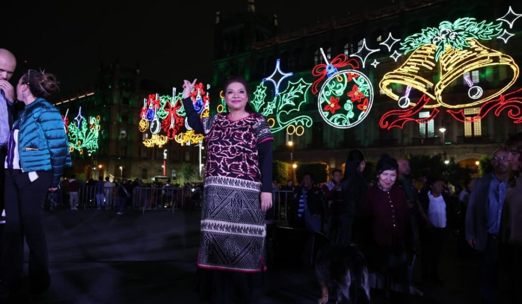 Clara Brugada Ilumina la Temporada Navideña en CDMX