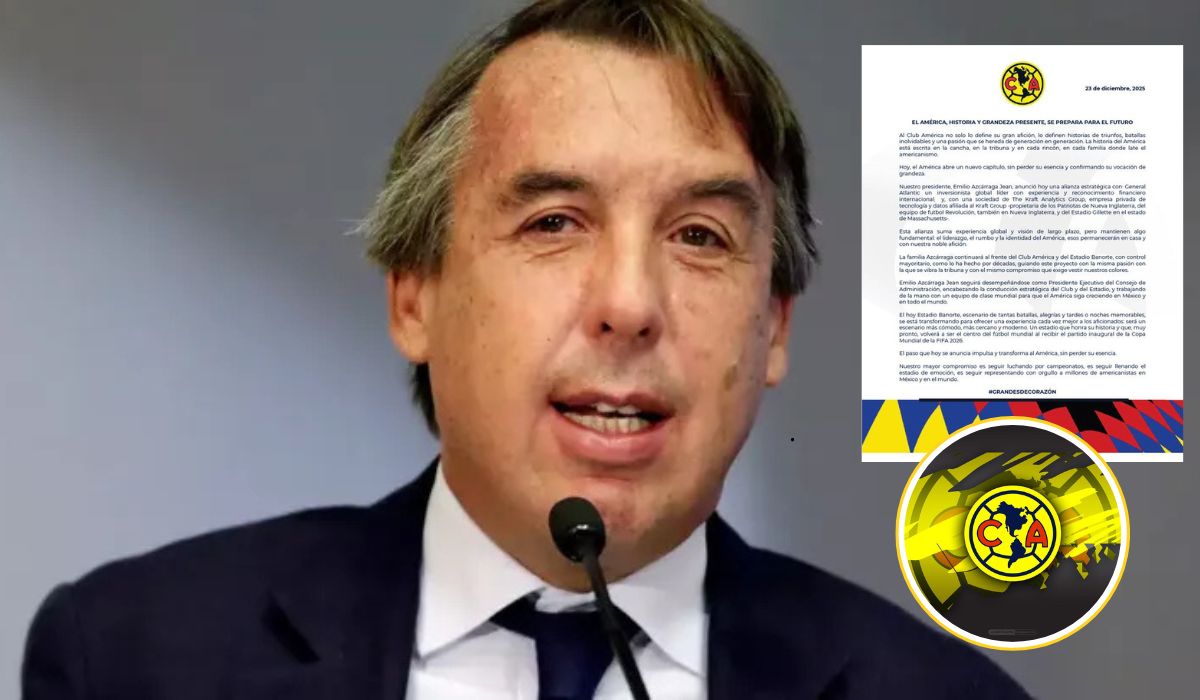 Emilio Azcárraga anuncia nueva alianza para Club América: ¿quién es el nuevo socio?