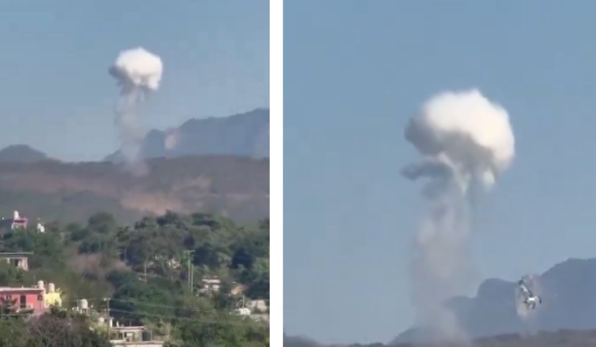 Sinaloa bajo alerta: Registran explosiones y obstrucción de vías en Escuinapa (VIDEO)