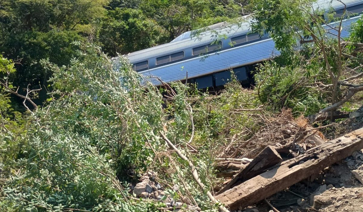 Se descarrila Tren Interoceánico en Oaxaca; reportan al menos 15 lesionados