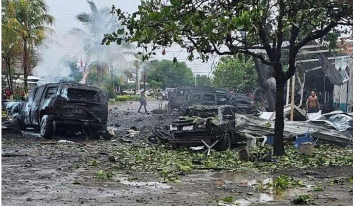 FGR declara como acto terrorista el violento ataque con coche bomba en Michoacán