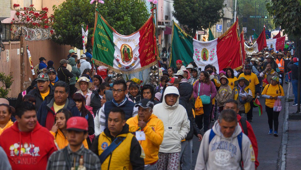 Peregrinos visitarán la Basílica de Guadalupe durante estos días| CUARTOSCURO