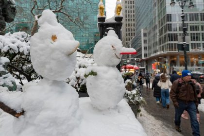 Nueva York, Nueva Jersey y Connecticut se tiñen de blanco por tormenta invernal