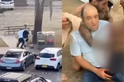 Un civil desarma a uno de los atacantes del tiroteo en Australia