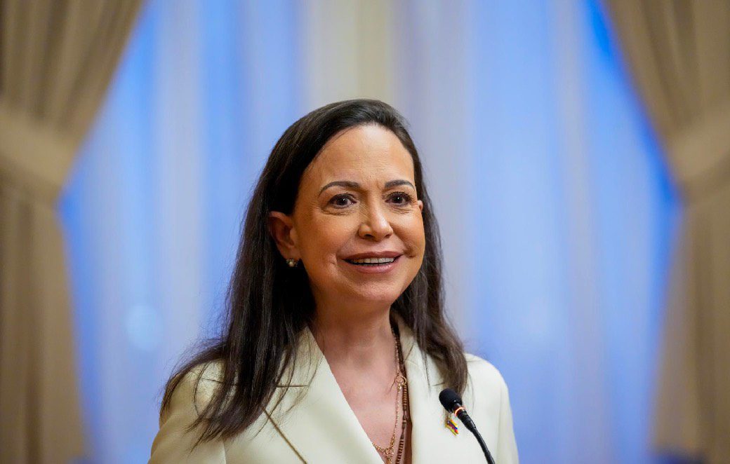 María Corina Machado viajó desde México hasta Oslo| EFE