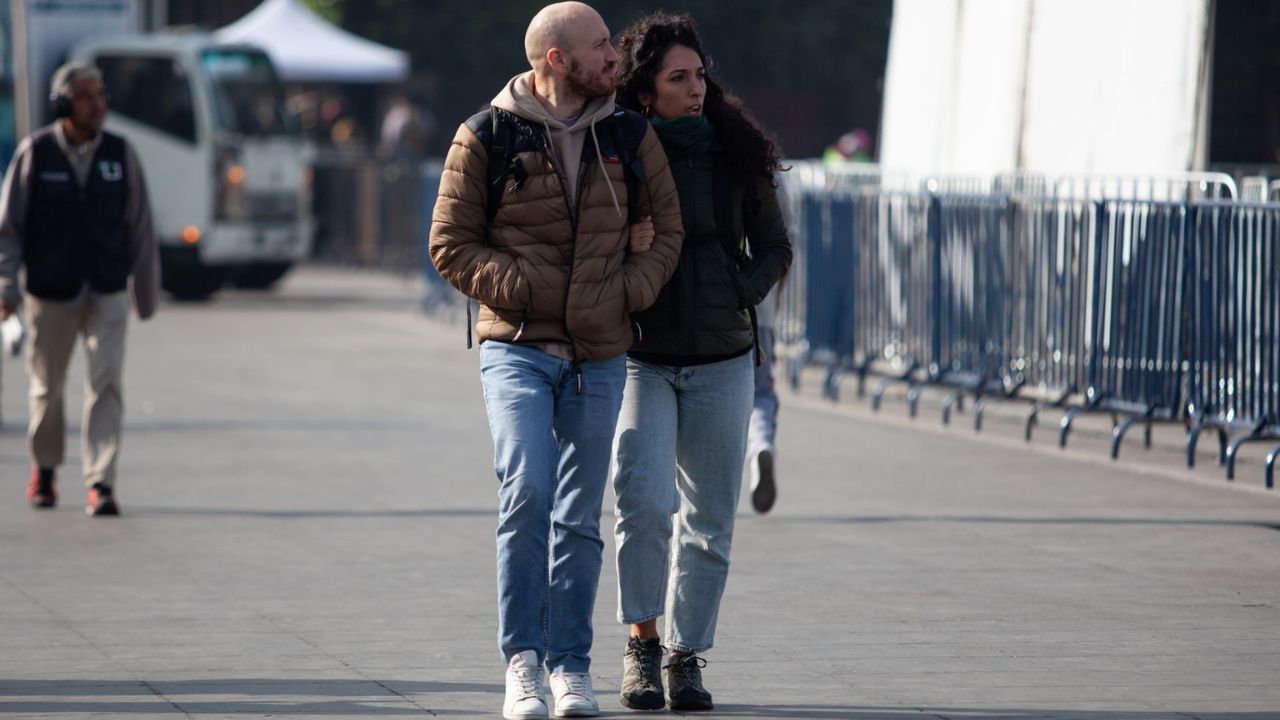 Frente frío, Lluvias, CDMX