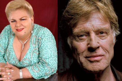Paquita la del Barrio y Robert Redford