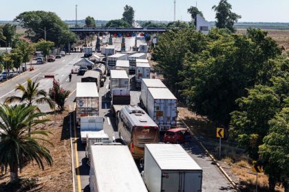 Bloqueos de transportistas en Culiacán, Sinaloa