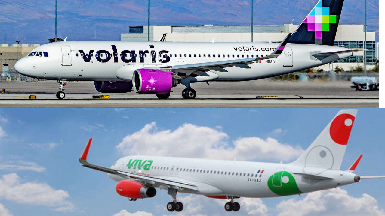 Viva Aerobus y Volaris