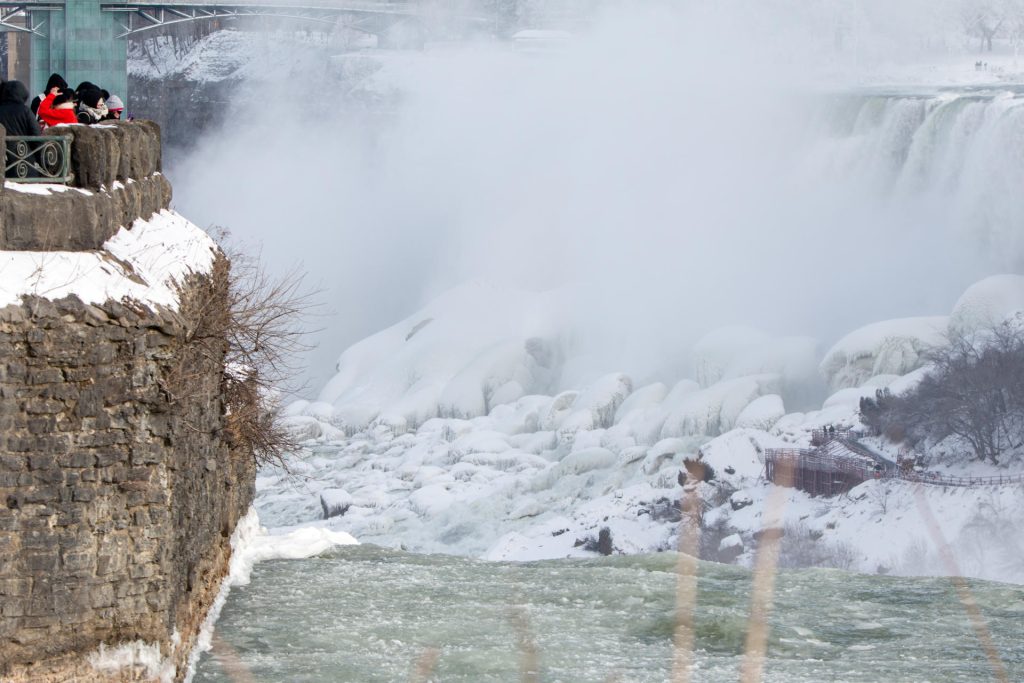 la sensación térmica baja a 55 grados en partes de canadá por una masa de aire ártico