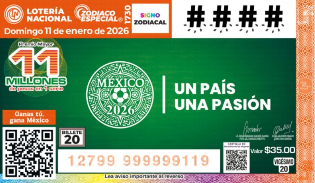 Sorteo Zodíaco Especial: cuándo y dónde consultar los resultados del boleto 6 del Mundial 2026