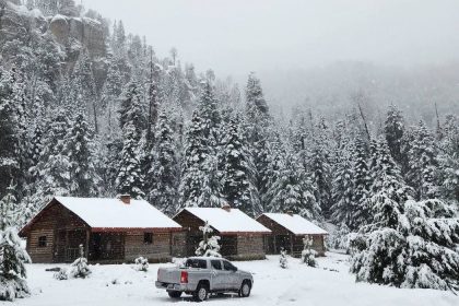 Chihuahua se cubre de blanco: las primeras nevadas del año regalan postales invernales