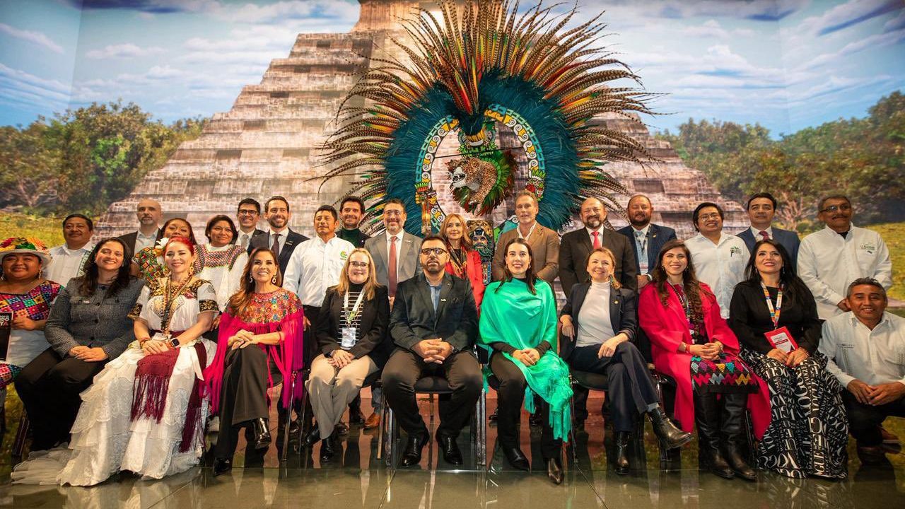 asume mexico presidencia de organizacion mundo maya en fitur 2026