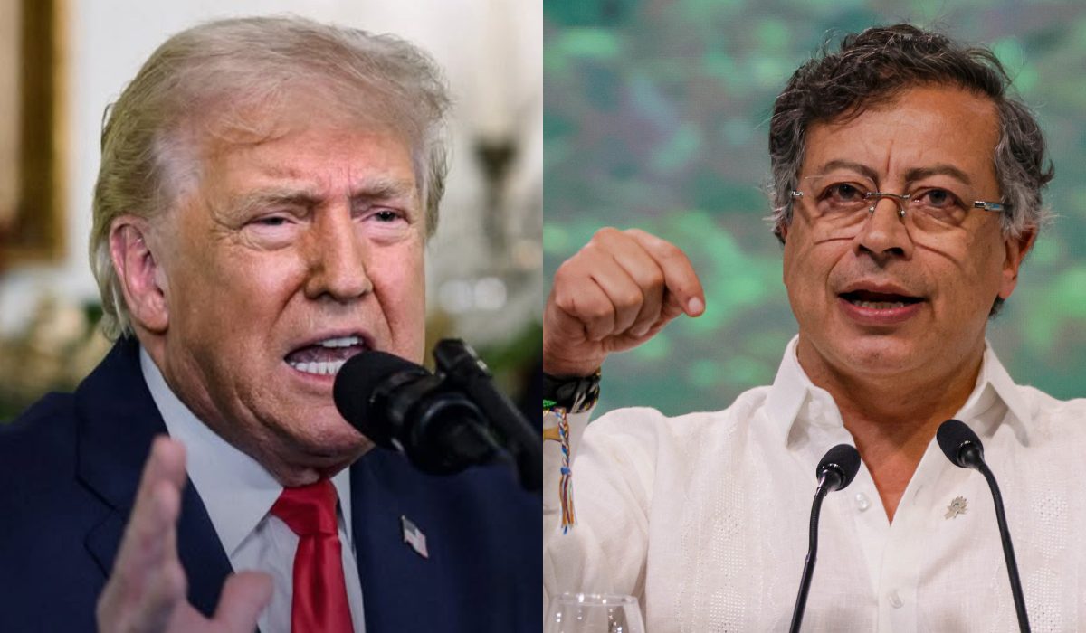 donald trump gustavo petro