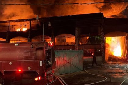 Incendio en Xochimilco| Redes sociales