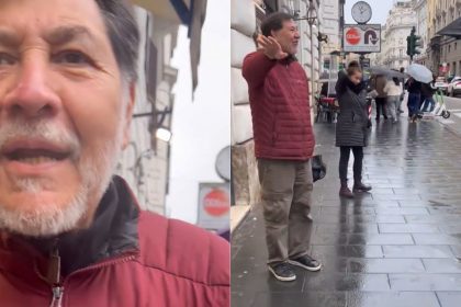 Fernández Noroña en Roma