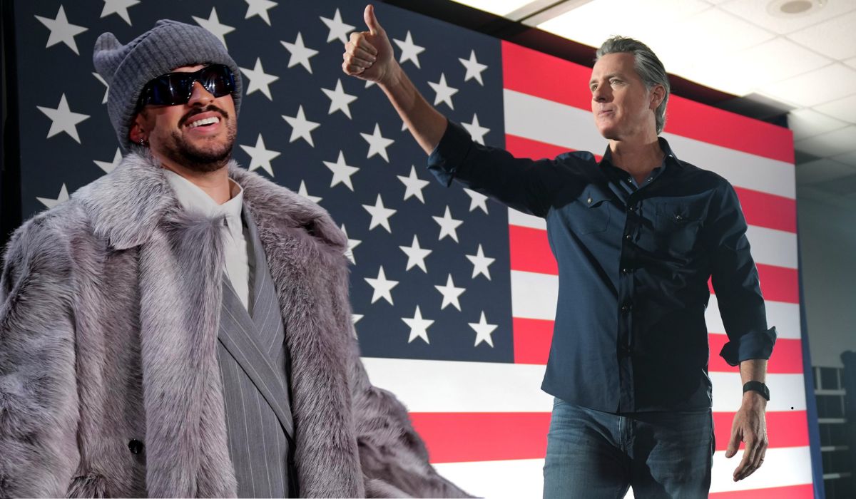 Gavin Newsom, gobernador de California, declara el "Día de Bad Bunny" por su presentación en el Super Bowl
