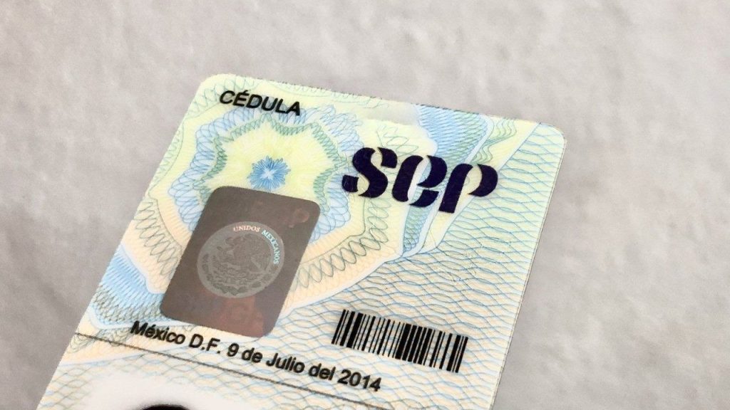 cedula profesional deja de ser identificacion oficial en mexico 1