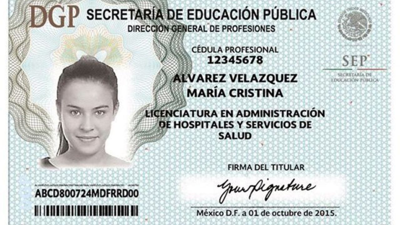 cedula profesional deja de ser identificacion oficial en mexico