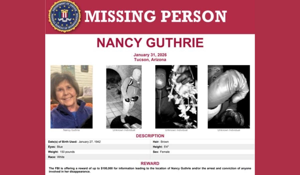 fbi investiga posible traslado de nancy guthrie a mexico