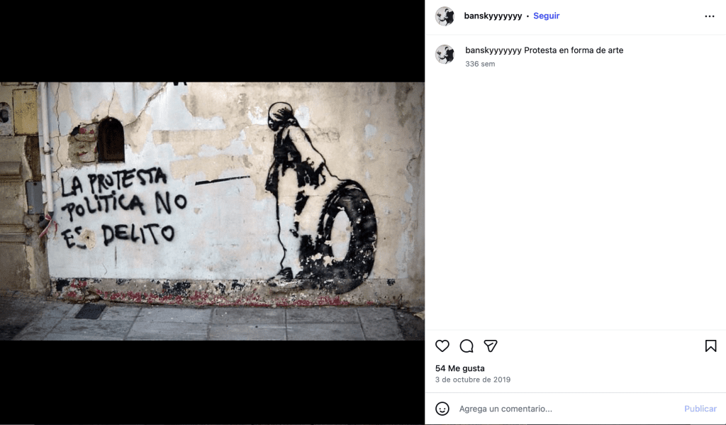 Banksy. ¿se descubrió la identidad del pintor? | IG: Banksyyyy