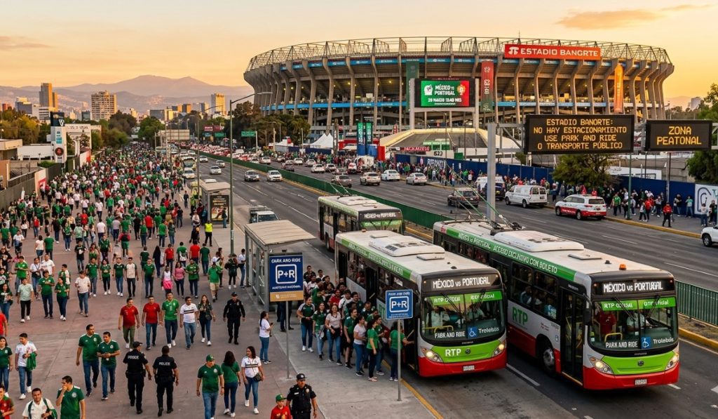 Rutas para llegar al Estadio Banorte | IA