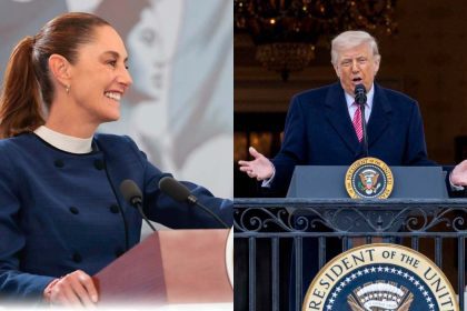 trump sheinbaum golfo de méxico