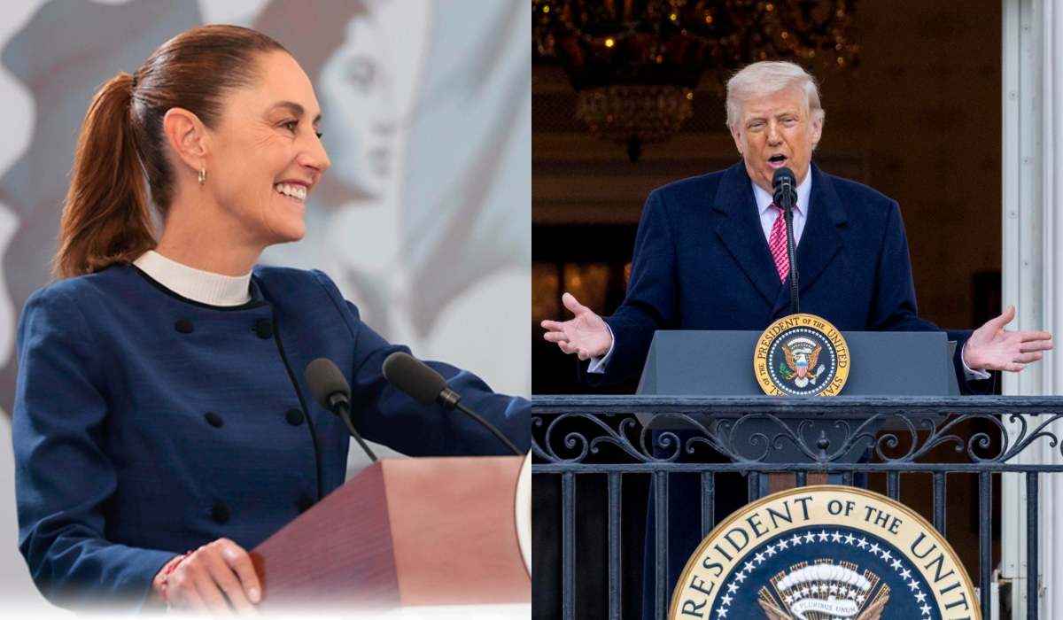 trump sheinbaum golfo de méxico