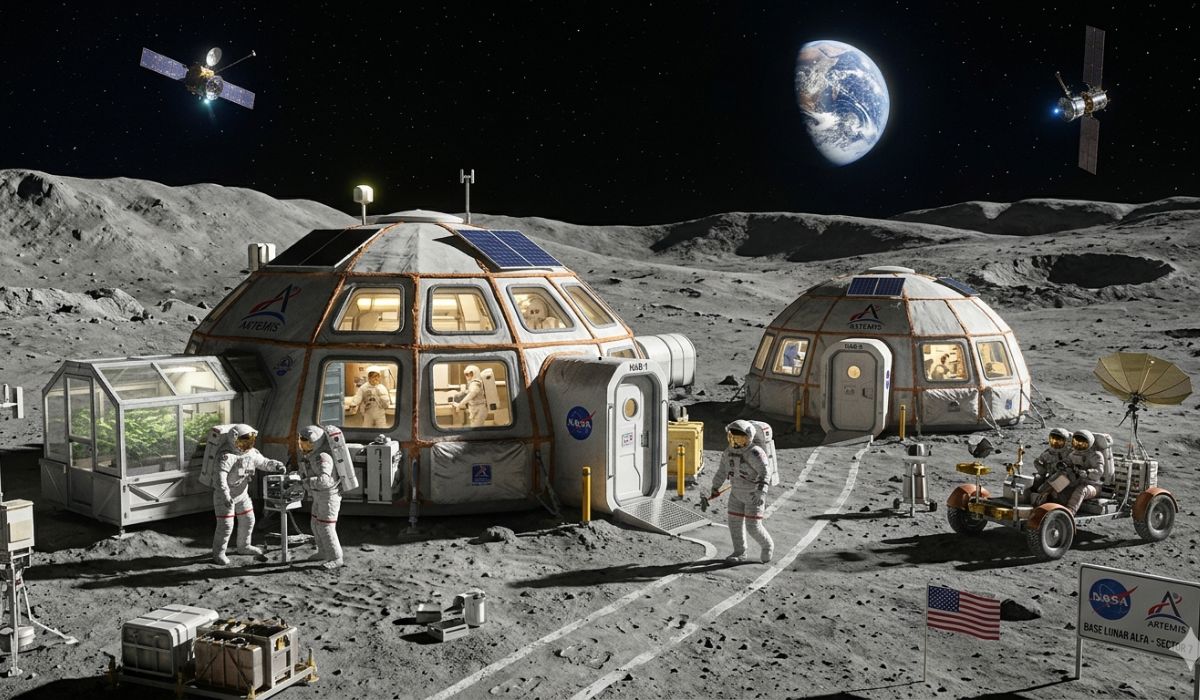 vida en la luna