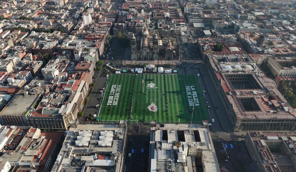 zócalo cancha futbol