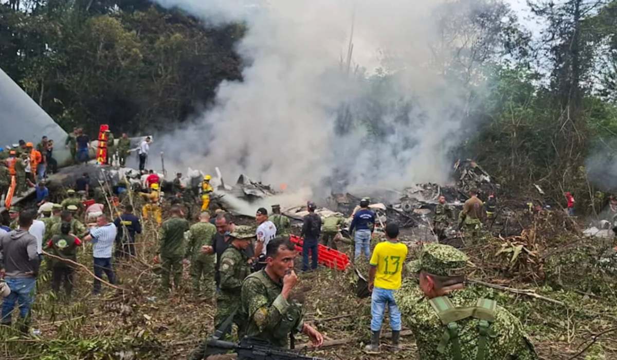 avión colombia
